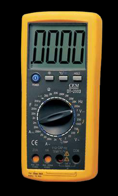 香港CEM數(shù)字萬(wàn)用表 DT-2003點(diǎn)擊小圖看大圖