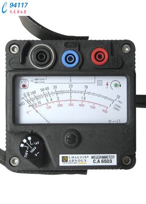 CA6503手搖式兆歐表