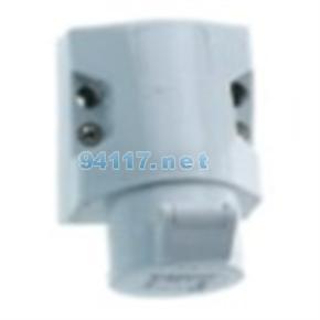 590曼奈柯斯IP44低壓明裝插座20-25V 32A 2P