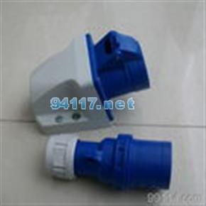 7217曼耐克斯IP44帶開關和機械聯(lián)鎖插座16A 4P