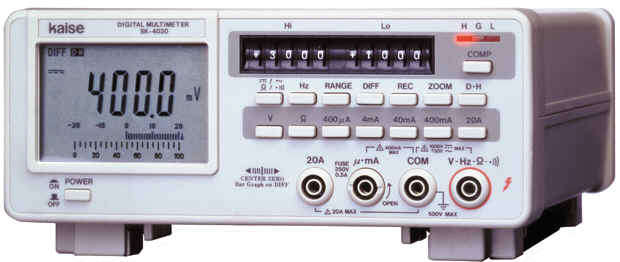 數(shù)字萬用表SK-4030日本凱世Kaise 數(shù)字萬用表SK-4030